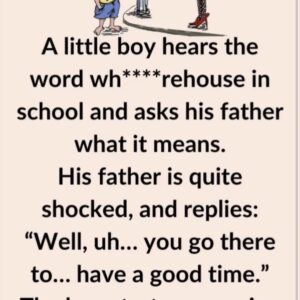 Video: A little boy hears the word