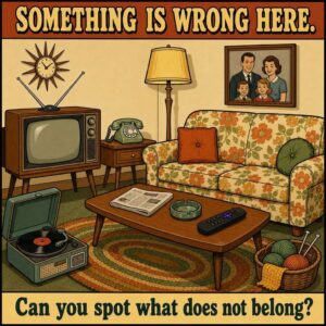 Something Is Wrong in This 1960s Living Room: Answer