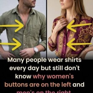 Why Women’s Shirts Button Left and Men’s Right: Historical Tradition