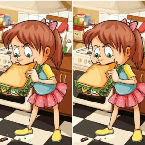 Can You Spot the Hidden Difference in This Hungry Girl’s Kitchen?