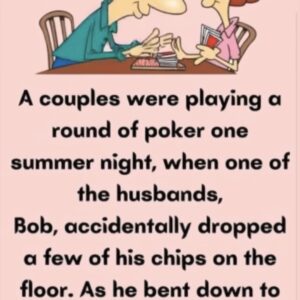 A couples were playing a round of poker