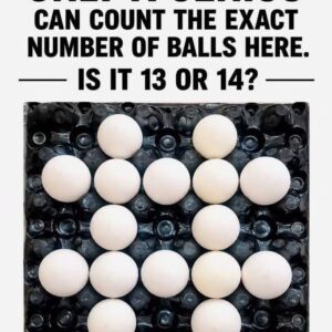 Count The Exact Number of Balls.