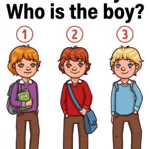 Who is the boy?