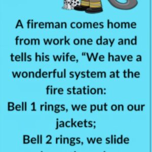 Video: A fireman comes home from work
