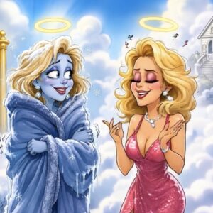 Video: Two blondes are in heaven