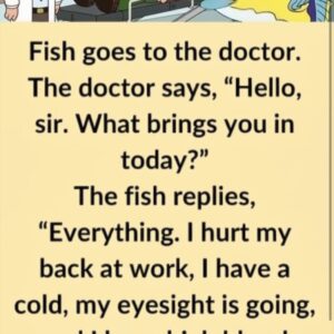Video: Fish goes to the doctor