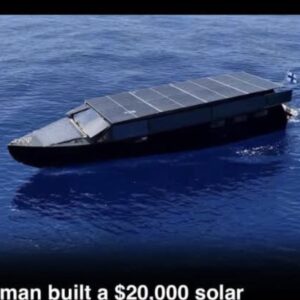A Finn built a solar boat in his shed and sailed it 5,000 km from Finland to Ibiza with zero refueling