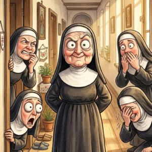The Mother Superior Had No Idea Why Everyone Was Smiling…