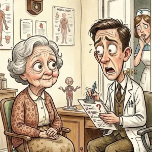 Aunt Cora Took the Doctor’s Question Literally
