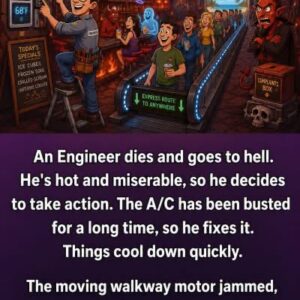 An Engineer accidentally goes to Hell instead of Heaven