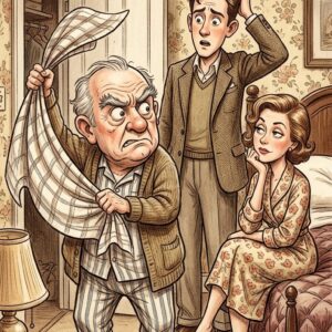 A young good looking woman married an old man.