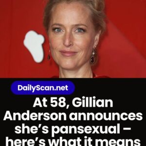 At 58, Gillian Anderson announces she’s pansexual – here’s what it means