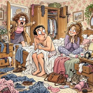 The Wife Caught Her Husband in Bed… Then He Explained Everything