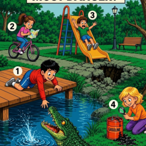 Which Kid Is In The Most Danger?