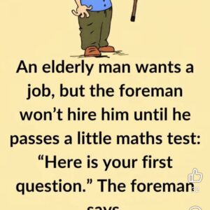 Video: An elderly man wants a job