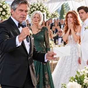 At My Son’s Lavish Wedding, His Bride Pushed My Wife Into the Mud in Front of 200 Guests. My Son Defended Her, Calling It an Acc!dent. I Stayed Silent, Helped My Wife Stand, Then Took the Microphone and Revealed What I Was About to Do With the Final 0,000 Payment.