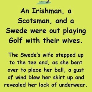 3 Wives Show Too Much When Their Skirts Blow Up At The Golf Course