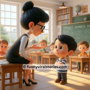 One day at the end of class
